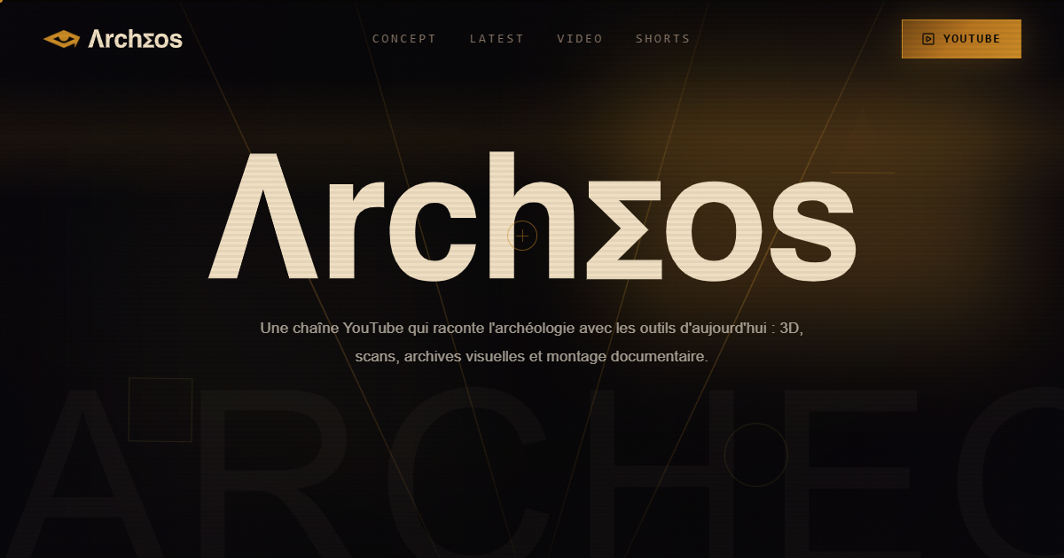 Archeos - Archéologie & 3D